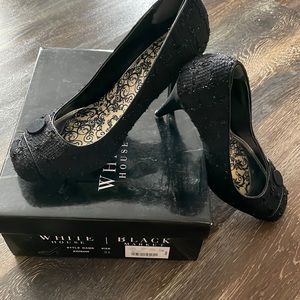 White House Black Market Edison heel